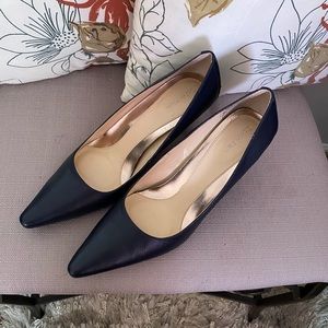 Calvin Klein Classic Dolly Pumps, Navy Sz 8.5